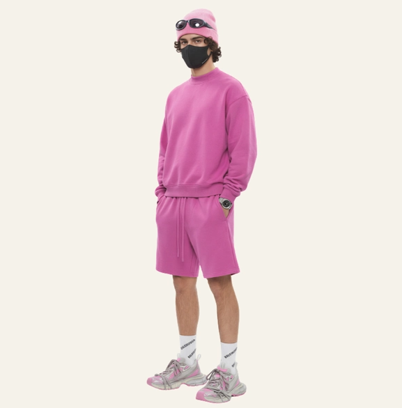 long sleeve sweats short set